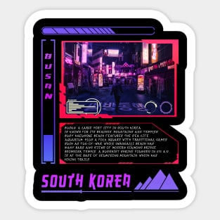 Busan Cyberpunk Sticker